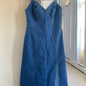 House of Harlow Denim Blue Dress